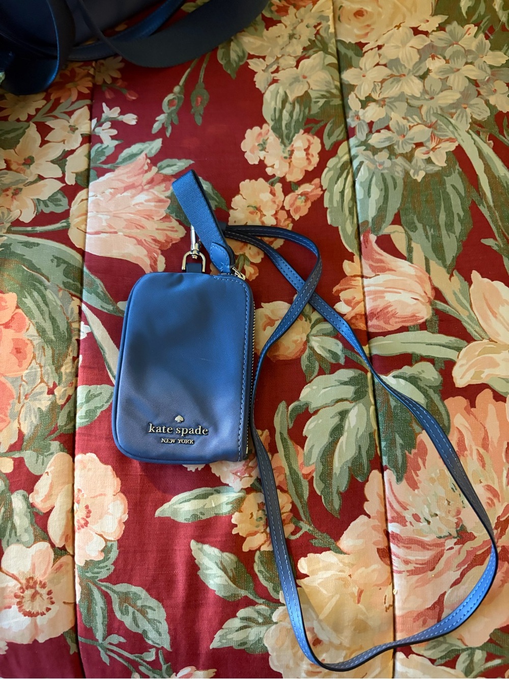 kate spade New York Blue lanyard